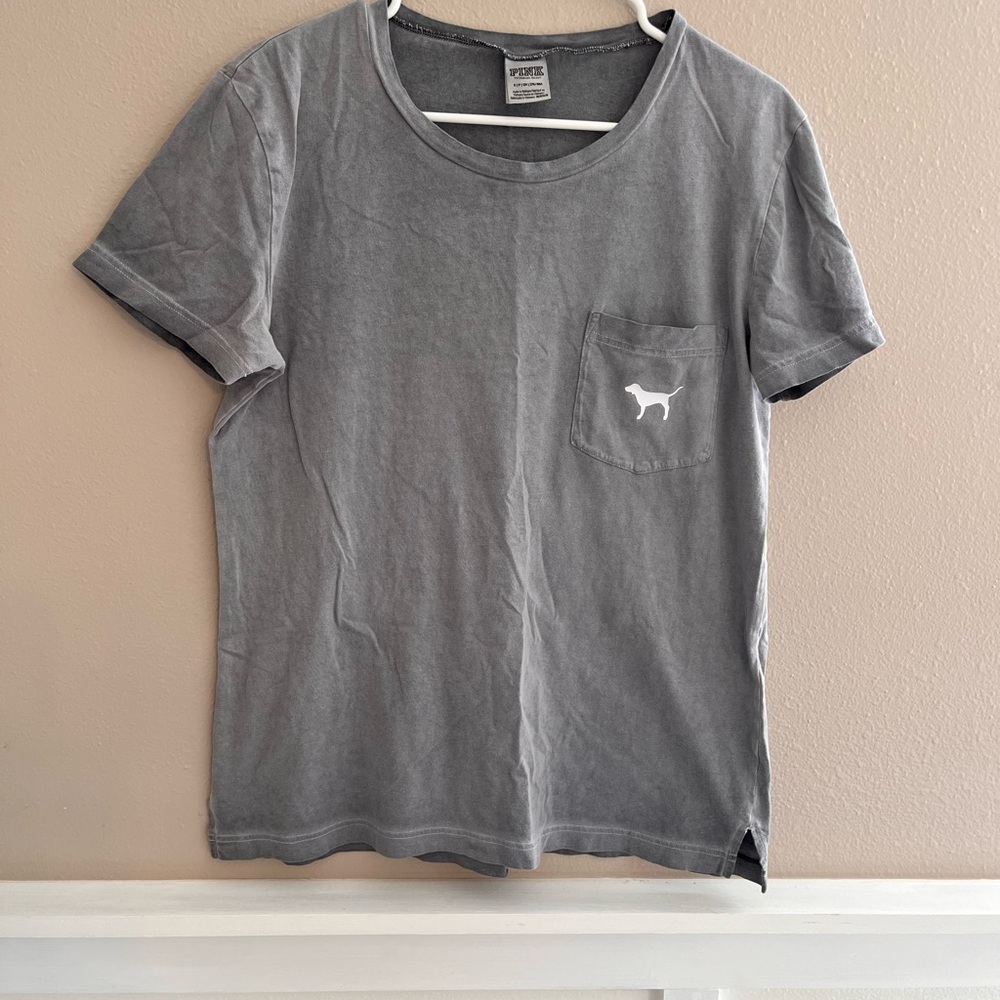 Gray Crew Neck T-Shirt